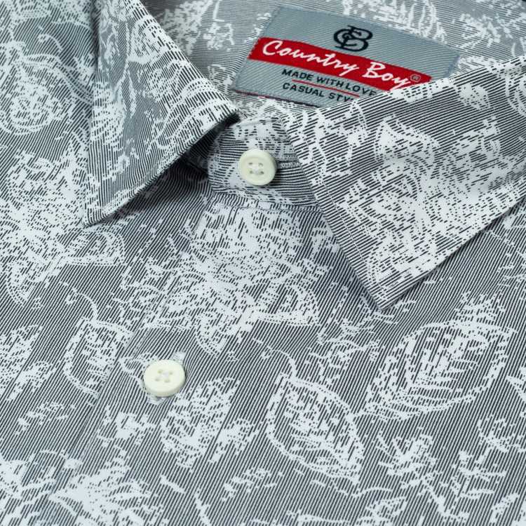 Super Fine Cotton Fabric Slim Fit Full Shirt 2