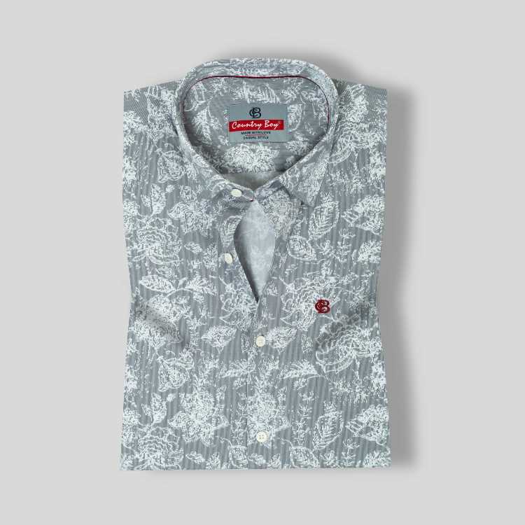 Super Fine Cotton Fabric Slim Fit Full Shirt 1