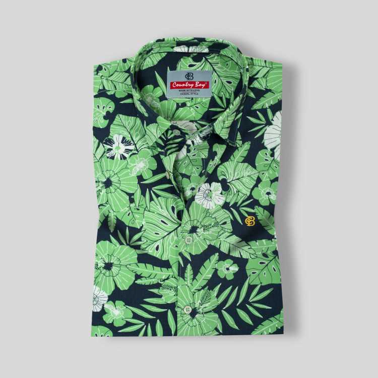 Premium Cotton Fabric Slim Fit Full Shirt 1