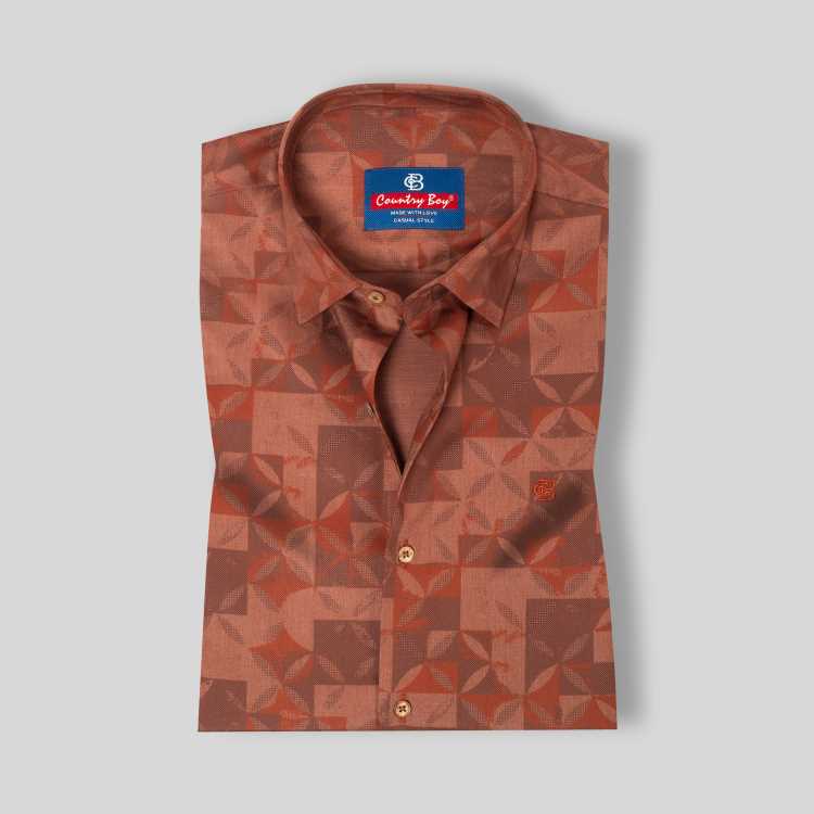 Bombay Micro Fabric Slim Fit Full Shirt 1