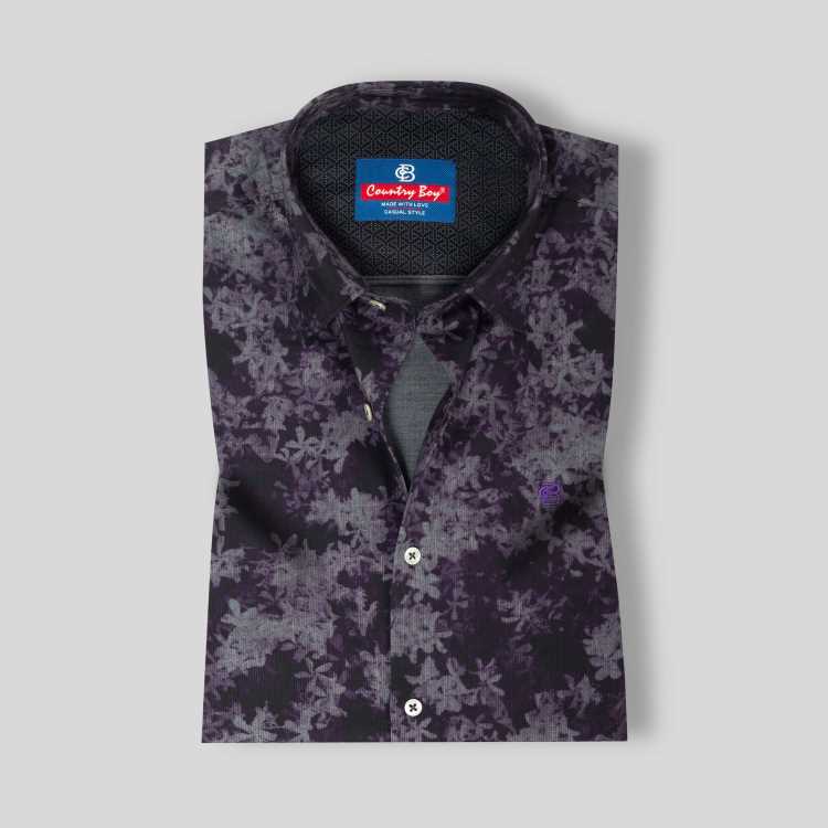 Bombay Micro Fabric Slim Fit Full Shirt 1