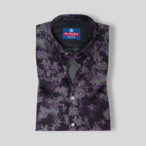 Bombay Micro Fabric Slim Fit Full Shirt 1
