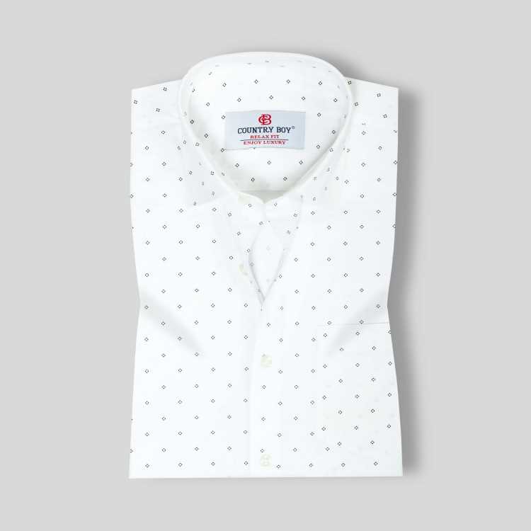 Premium Fine Cotton Relax Fit Full Shirt 1