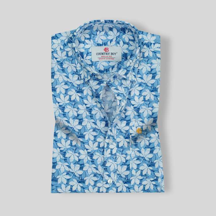 Premium Slub Cotton Relax Fit Half Shirt 1