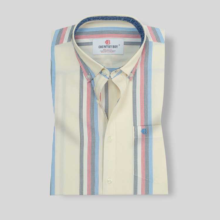 Premium Fine Cotton Relax Fit Half Shirt 1