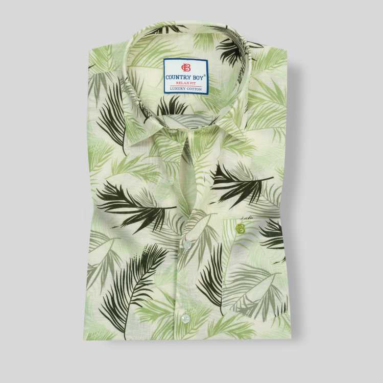 Remi Cotton Relax Fit Half Shirt 1