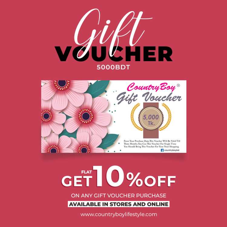 Country Boy Lifestyle Gift Voucher 1
