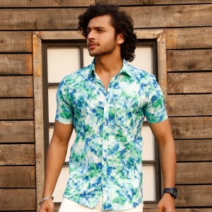 Digital Printed Casual Half Shirt 1